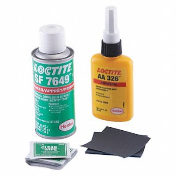 SECURITRON Adhesive Kit Acrylic Mfr No GDB, 45CF95