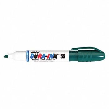 MARKAL J7230 Permanent Marker Green Chisel, 45CG91