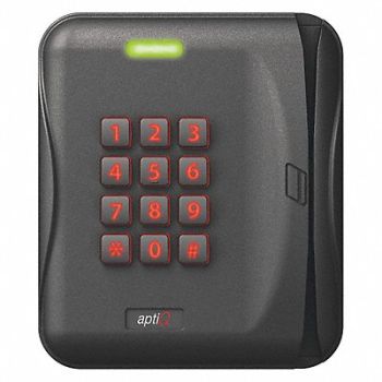 SCHLAGE ELECTRONICS Magnetc Stripe Reader w/Keypad 4-5/16inH, 40GN52