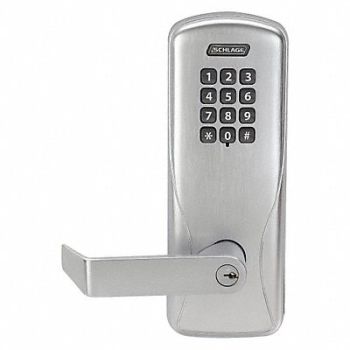 SCHLAGE ELECTRONICS Electronic Keyless Lock Keypad Office, 40GN42