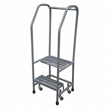 COTTERMAN Rolling Ladder 50 in.H x 18 in.W 2 Steps, 45CH96
