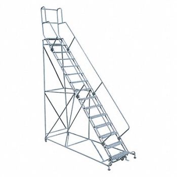 COTTERMAN Rolling Ladder 192 in.H x 42 in.W 50deg., 45CJ02
