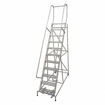 COTTERMAN Rolling Ladder 162 in.H 12 Steps, 45CJ38