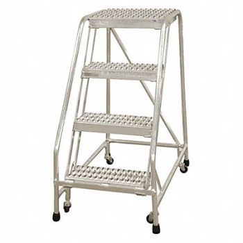 COTTERMAN Rolling Ladder 40 in.H 350 lb Ribbed, 45CJ71