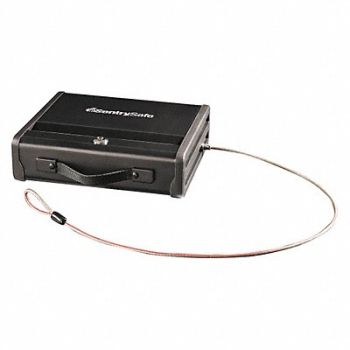 SENTRY SAFE Gun Safe 0.10 cu ft Key, 45CJ88