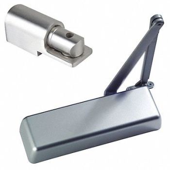 GRAINGER APPROVED Door Closer 105 deg Heavy Duty Hydraulic, 45CT79