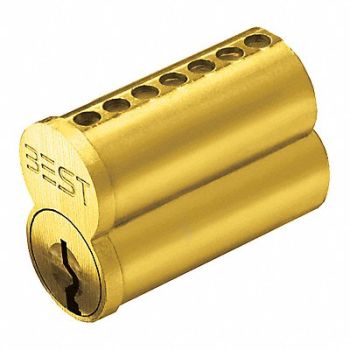 BEST Interchangeable Core 7 Pins Solid Brass, 45CX68