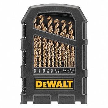 DEWALT Jobber Length Drill Set 29pc Cobalt, 45CZ02