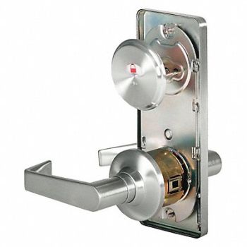 STANLEY Lever Lockset Mechanical Passage Grd. 2, 45DE39