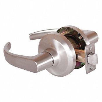 STANLEY Lever Lockset Mechanical Passage Grd. 1, 45DE69