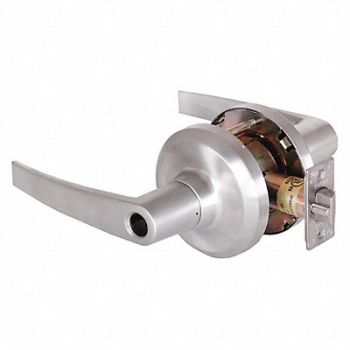 STANLEY Door Lever Lockset Satin Chrome, 402U27