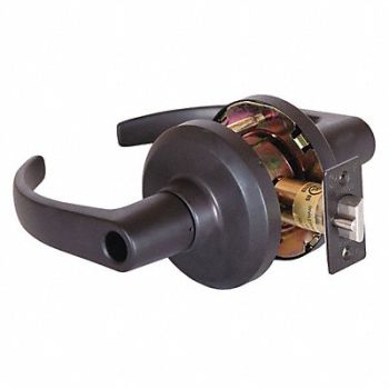 STANLEY Door Lever Lockset Oil Rubbed Bronze, 402U20