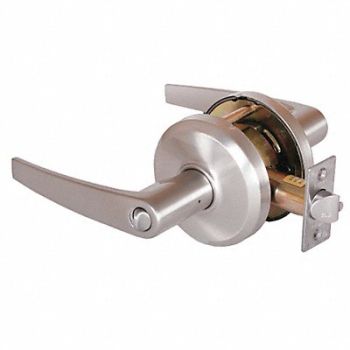 STANLEY Door Lever Lockset Satin Nickel, 402U54