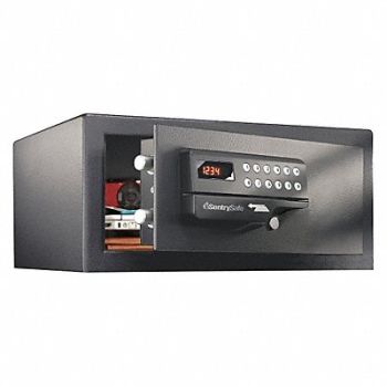 SENTRY SAFE Security Safe 1.1 cu ft 31lb. Black, 45DP81