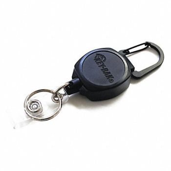 KEY-BAK Key Reel ID Badge 24 in., 45DR08
