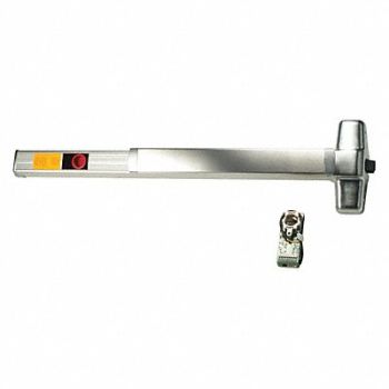 VON DUPRIN Exit Device Satin Chrome Heavy-Duty, 45DR77