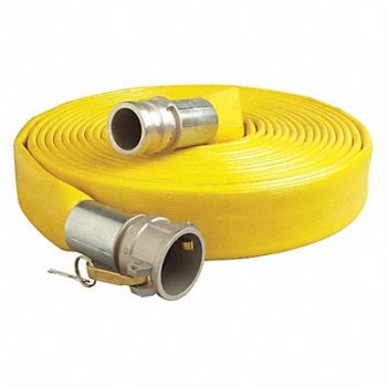 GRAINGER APPROVED Water Hose Assembly 6 ID 50 ft., 52EE36