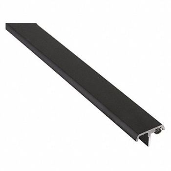 NATIONAL GUARD Overlapping Astragal Aluminum 3/16 In., 45DW60