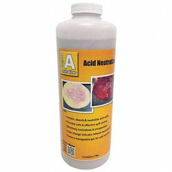 GRAINGER APPROVED Acid Neutralizer 1 qt Bttl PK10, 45ED57