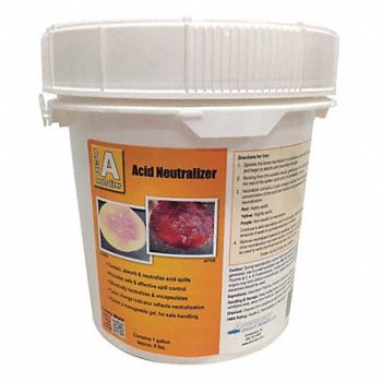 GRAINGER APPROVED Acid Neutralizer 1 gal Pail, 45ED58
