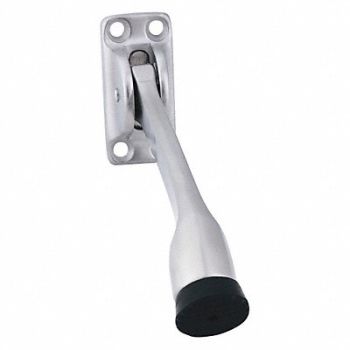 IVES Door Stop 4in.Lx1in.Wx2in. Proj., 45EG88