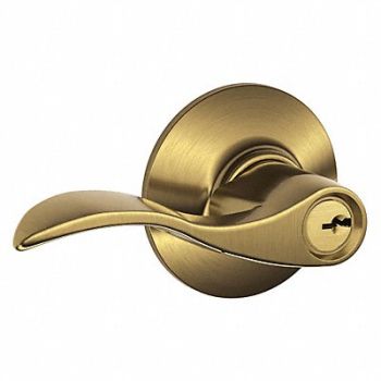 SCHLAGE Lever Lockset Mechanical Entrance Grd. 2, 45EG95