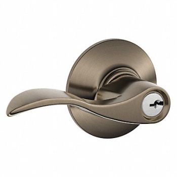 SCHLAGE Lever Lockset Mechanical Entrance Grd. 2, 45EG98