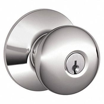 SCHLAGE Knob Lockset Mechanical Passage Grd. 1, 45EH34
