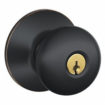 SCHLAGE Knob Lockset Mechanical Passage Grd. 1, 45EH35