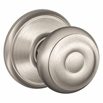 SCHLAGE Knob Lockset Mechanical Passage Grd. 1, 45EH93