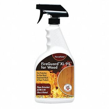 FIREGUARD Fire Retardant Spray Bottle 22 oz PK6, 45EK77