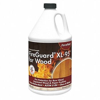 FIREGUARD Flame Retardant Coating Jug 1 gal, 45EK78