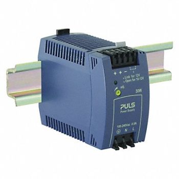 PULS DC Power Supply Plastic 10 to 12VDC 30W, 45ET88