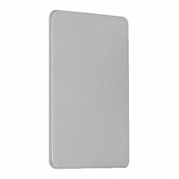 PRECISION Exit Only Cover Plate Satin SS 1700, 45EV46