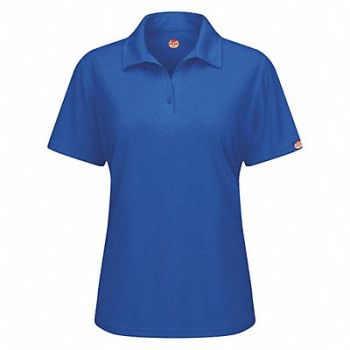 RED KAP Short Sleeve Polo Wmn XL 5 oz Polyester, 45EY83