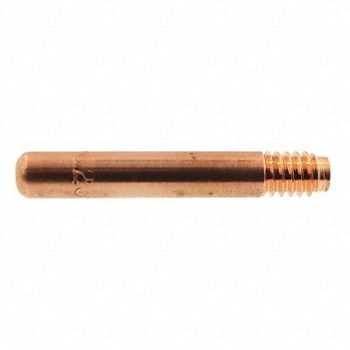 AMERICAN TORCH TIP ATTC MIG Weld Cylindrical Cont Tip PK10, 45F924