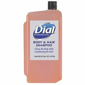 DIAL Shampoo and Body Wash 1000mL Liquid PK8, 45FE48