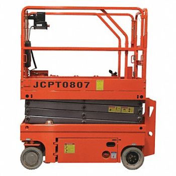 BALLYMORE Scissor Lift Load Cap. 500lb. Tire 12in., 45FF21