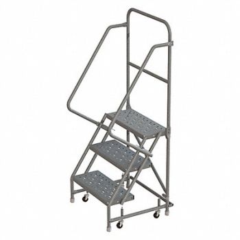TRI-ARC Rolling Ladder Steel 3 Steps 450lb., 45FG18