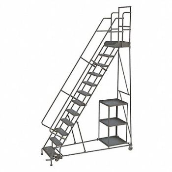 TRI-ARC Stock Picking Rolling Ladder Cap 450lb., 45FG36