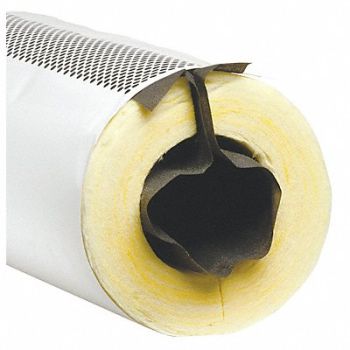 OWENS CORNING Pipe Insulation ID 5/8 Wall Thick 1/2, 45FM39