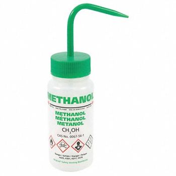 DYNALON Wash Bottle 250mL Std Spout Plastic PK5, 45G312