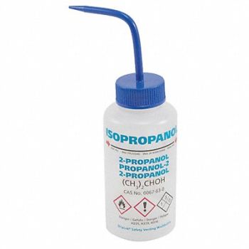 DYNALON Wash Bottle 500mL Std Spout Plastic PK5, 45G316