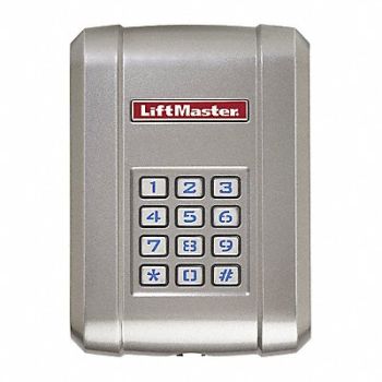 CHAMBERLAIN Commercial Access Control Keypad Gray, 45GF93