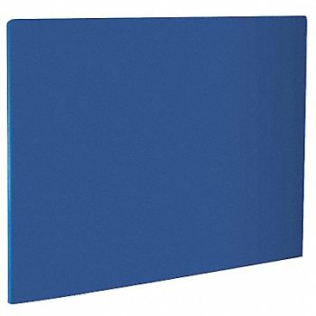 CRESTWARE Cutting Board 24 in L Blue Polyethylene, 45GJ64