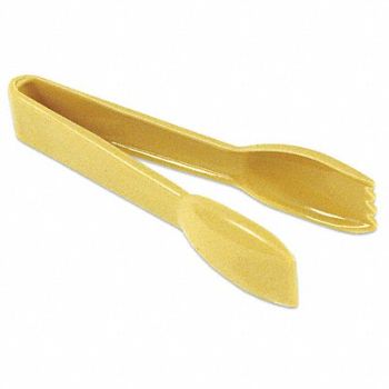 CRESTWARE Tong Beige 6-1/2 in L Plastic, 45GJ74