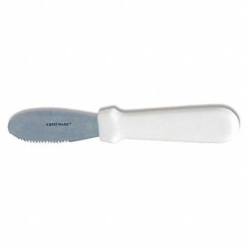 CRESTWARE Spreader White 6 in L Plastic, 45GJ90