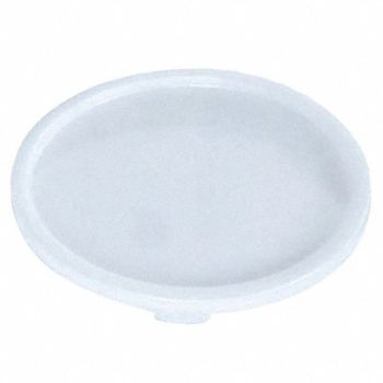 CRESTWARE Round Storage Container Lid 9-1/4 in L, 45GK14