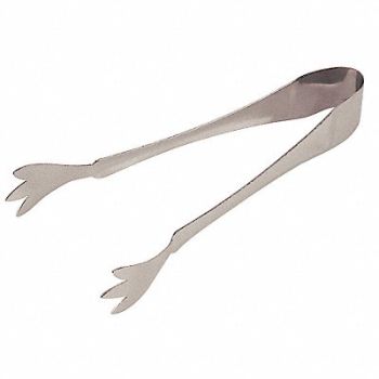 CRESTWARE Tong Stainless Steel 1 in H, 45GK98