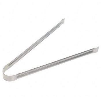 CRESTWARE Tong Stainless Steel 9 in L, 45GL01